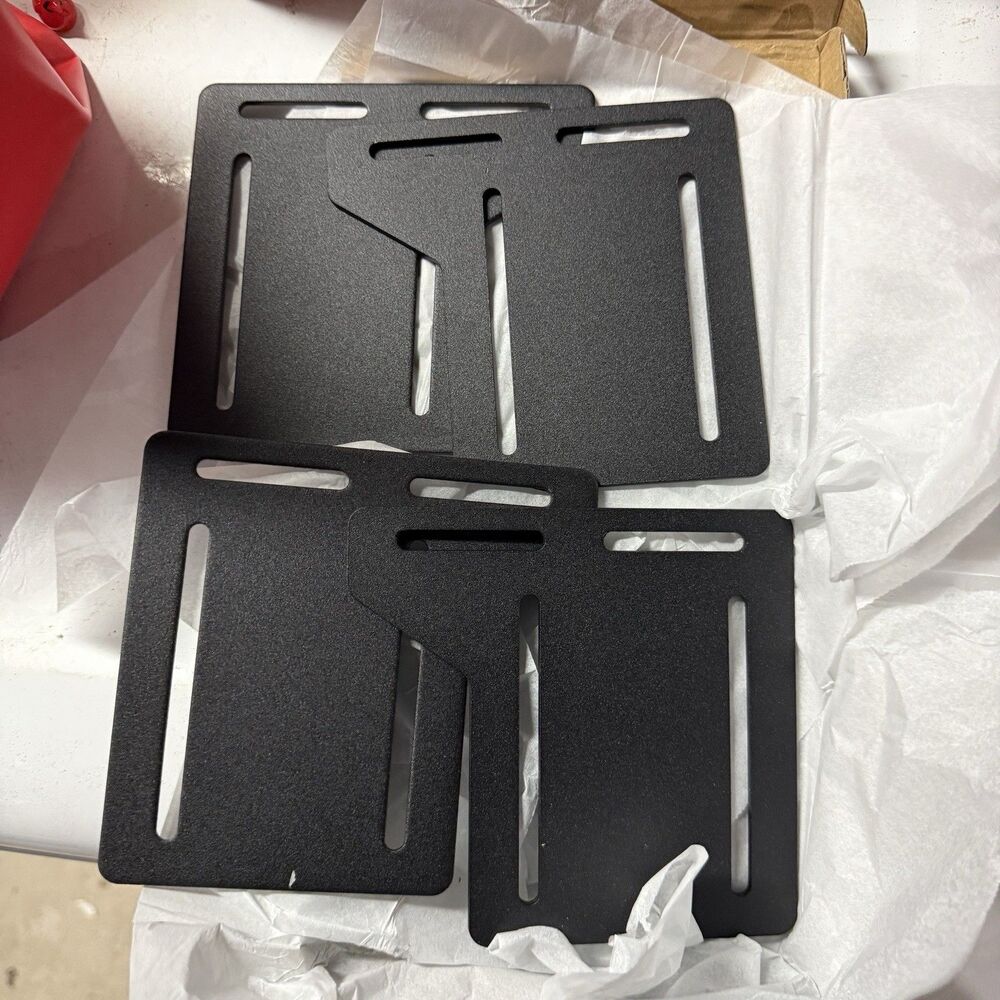 4 pack Bed Headboard/Footboard Frame Brackets, heavy duty, hardware included